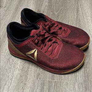 Reebok Black and Red Sneakers Women’s Size 7.5